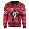 Custom T-shirt - Long Sleeves Ugly Christmas Death Dealer Christmas Sweater Jumper HD-GH20669 Ugly Christmas Sweater