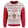Custom T-shirt - Long Sleeves Ugly Christmas Delta Sigma Theta Christmas Sweater Jumper HD-GH20661 Ugly Christmas Sweater