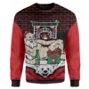 Custom T-shirt - Long Sleeves Ugly Christmas One Night Only Christmas Sweater Jumper HD-GH20659 Ugly Christmas Sweater
