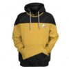 Custom The Next Generation Yellow T-shirt - Hoodies - Sweater HD-GH110524 3D Custom Fleece Hoodies Hoodie S