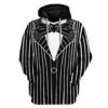 Custom The Nightmare Before Christmas Apparel HD-AT07101978 3D Custom Fleece Hoodies Hoodie S