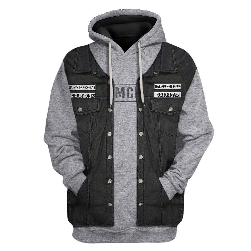 Custom The Nightmare Before Christmas Apparel HD-GH2381907 3D Custom Fleece Hoodies Hoodie S