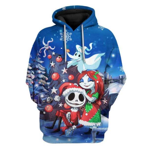 Custom The Nightmare Before Christmas Apparel HD-TT2881903 3D Custom Fleece Hoodies Hoodie S 