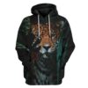 Custom Tiger Apparel HD-GH2181903 3D Custom Fleece Hoodies Hoodie S