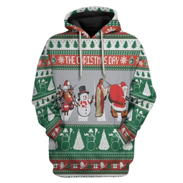 Custom Ugly Christmas Apparel HD-AT31101903 3D Custom Fleece Hoodies Hoodie S 