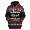 Custom Ugly Christmas Apparel HD-DT21101907 3D Custom Fleece Hoodies Hoodie S