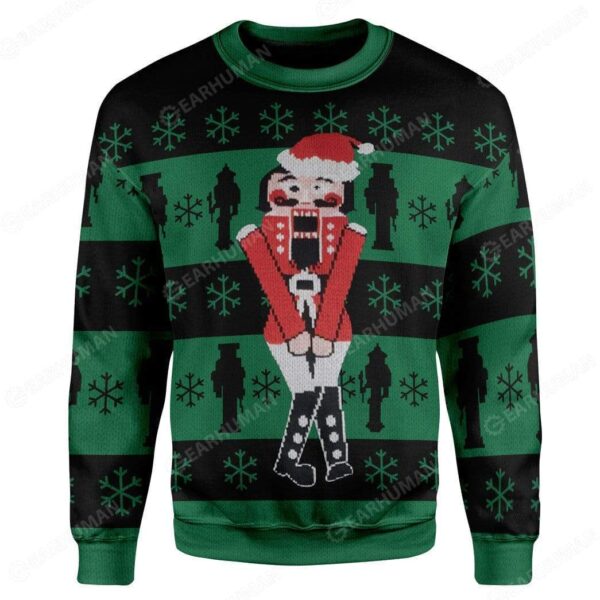 Custom Ugly Christmas Nutcracker Sweater Jumper HD-TA21101905 Ugly Christmas Sweater 