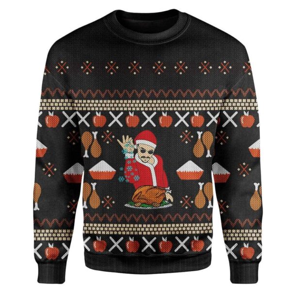 Custom Ugly Christmas Sweater Jumper HD-GH19101912 Ugly Christmas Sweater Long Sleeve S