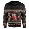 Custom Ugly Christmas Sweater Jumper HD-GH19101912 Ugly Christmas Sweater Long Sleeve S