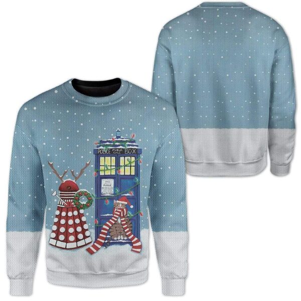 Custom Ugly Christmas Sweater Jumper HD-TT28101911 Ugly Christmas Sweater 