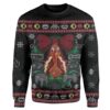 Custom Ugly Christmas Turkey Sweater Jumper HD-TA18101902 Ugly Christmas Sweater Long Sleeve S