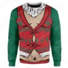 Custom Ugly Cosplay Santa Claus Christmas Sweater Jumper HD-DT2981920 Ugly Christmas Sweater
