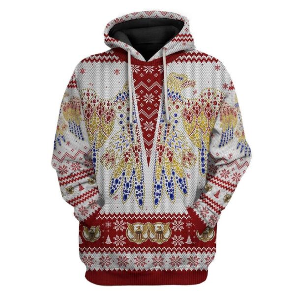 Custom Ugly Elvis Presley Apparel HD-GH19101917 3D Custom Fleece Hoodies Hoodie S 