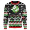 Custom Ugly Ghost Christmas Sweater Jumper HD-TA21101906 Ugly Christmas Sweater