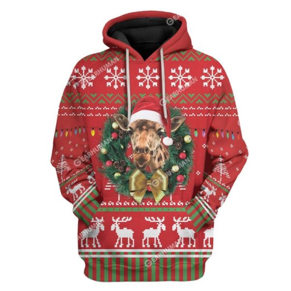 Custom Ugly Giraffe Apparel HD-TT02111904 3D Custom Fleece Hoodies Hoodie S 