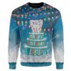 Custom Ugly Happy Birthday Jesus Christmas Sweater Jumper HD-DT31101912 Ugly Christmas Sweater 