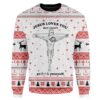 Custom Ugly Jesus Christmas Sweater Jumper HD-AT04111903 Ugly Christmas Sweater 