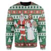 Custom Ugly Santa And Jesus Christmas Sweater Jumper HD-DT28101903 Ugly Christmas Sweater Long Sleeve S 