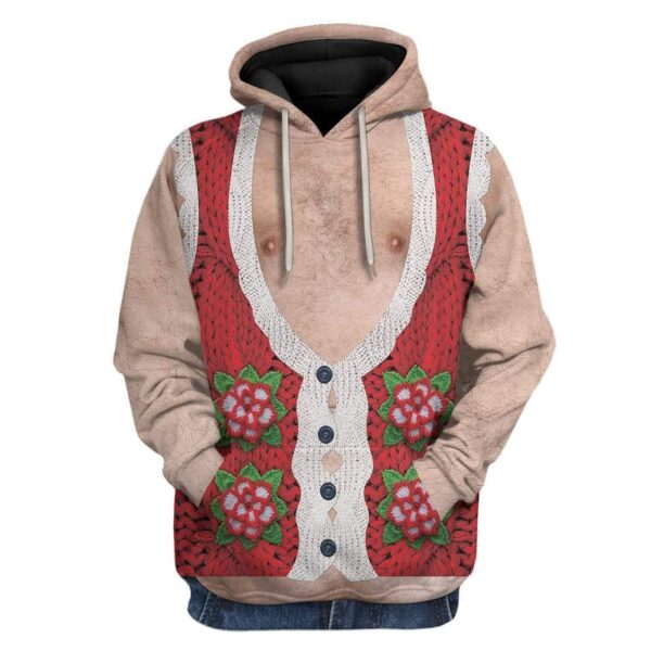 Custom Ugly Santa Apparel HD-DT01111903 3D Custom Fleece Hoodies Hoodie S 