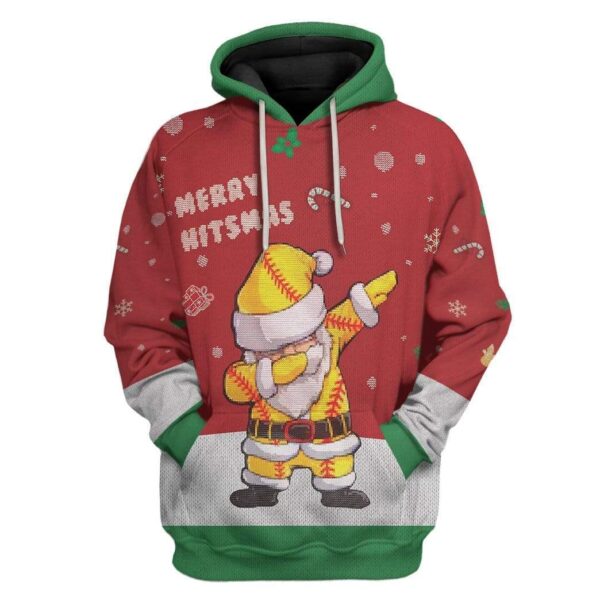 Custom Ugly Santa Apparel HD-DT28101906 3D Custom Fleece Hoodies Hoodie S 