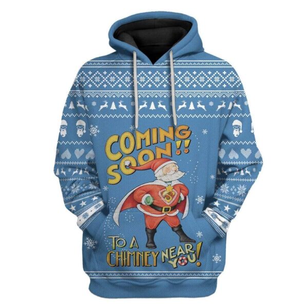 Custom Ugly Santa Apparel HD-TA30101916 3D Custom Fleece Hoodies Hoodie S 