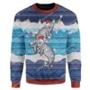 Custom Ugly Sea Creatures Christmas Sweater Jumper HD-TT01111904 Ugly Christmas Sweater