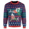 Custom Ugly Shark Christmas Sweater Jumper HD-TT28101910 Ugly Christmas Sweater Long Sleeve S