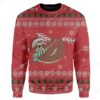 Custom Ugly Sloth Christmas Sweater Jumper HD-AT30101903 Ugly Christmas Sweater