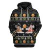 Custom Ugly Songoku And Santa Apparel HD-TA30101901 3D Custom Fleece Hoodies Hoodie S