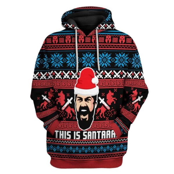 Custom Ugly This Is Sata Apparel HD-AT19101918 3D Custom Fleece Hoodies Hoodie S