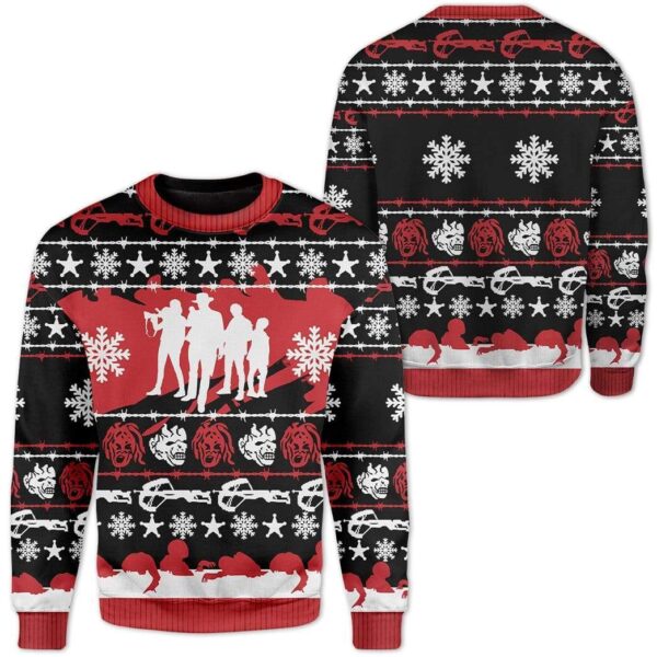 Custom Ugly Zombieland Christmas Sweater Jumper HD-AT28101905 Ugly Christmas Sweater