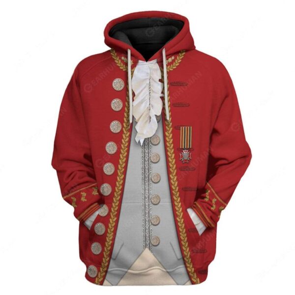 Custom Wolfgang Amadeus Mozart Apparel HD-DT2491903 3D Custom Fleece Hoodies Hoodie S 