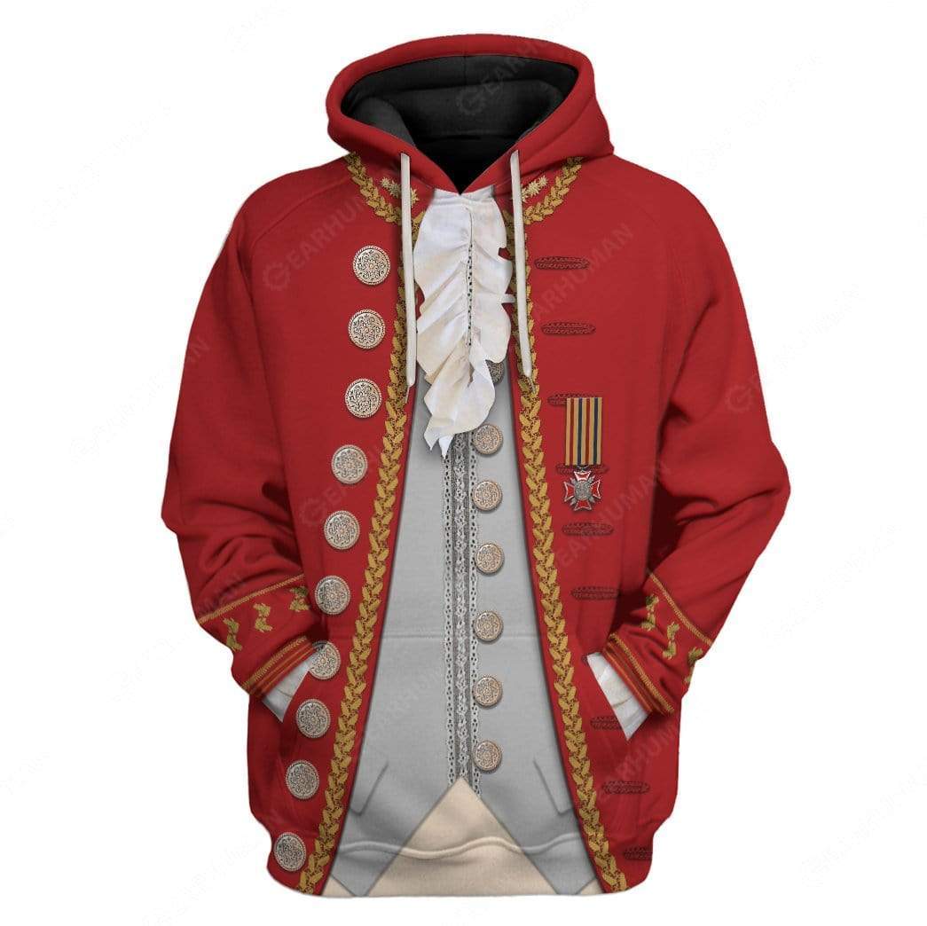 Custom Wolfgang Amadeus Mozart Apparel HD-DT2491903 3D Custom Fleece Hoodies Hoodie S