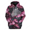 Custom Zebra Apparel HD-GH2181904 3D Custom Fleece Hoodies Hoodie S