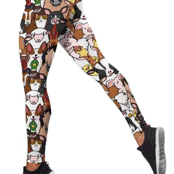 Cute animals Full-print Leggings HD-GH20058-LEG Leggings 