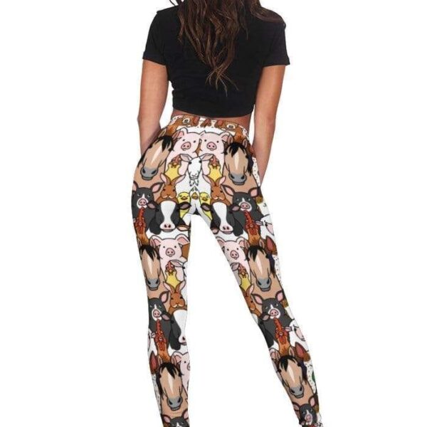 Cute animals Full-print Leggings HD-GH20058-LEG Leggings 