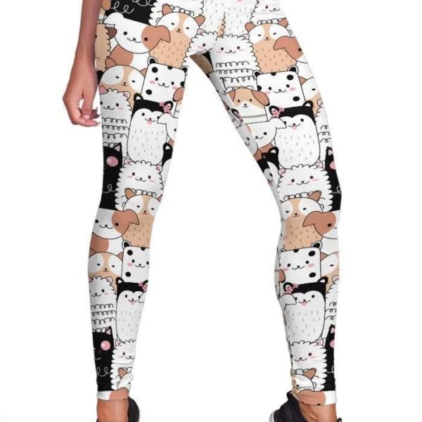 Cute animals Full-print Leggings HD-GH20060-LEG Leggings Leggings S 