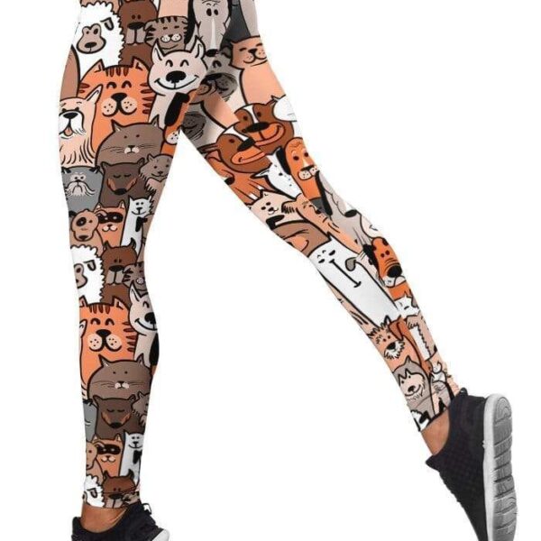 Cute animals Full-print Leggings HD-GH20061-LEG Leggings 