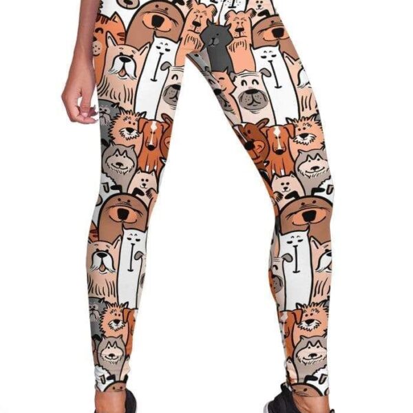 Cute animals Full-print Leggings HD-GH20061-LEG Leggings Leggings S 