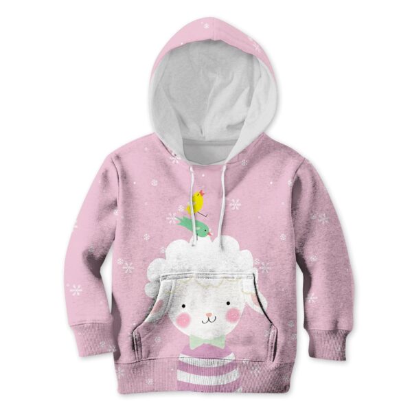 CUTE birds are flying Kid Custom Hoodies T-shirt Apparel HD-PET110377K kid 3D apparel Kid Hoodie S/6-8 