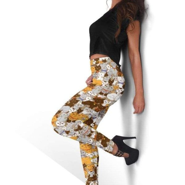 Cute cats Full-print Leggings HD-GH20091-LEG Leggings 