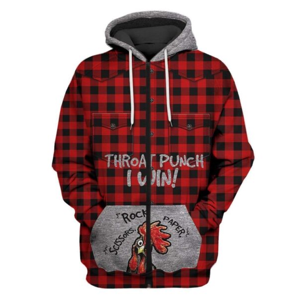 Cute Cock Custom T-shirt - Hoodies Apparel HD-GH1106199 3D Custom Fleece Hoodies Hoodie S 