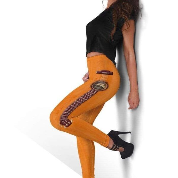 Cute guitar Full-print Leggings HD-GH20258-LEG Leggings 