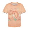 CUTE mermaid with fish Kid Custom Hoodies T-shirt Apparel HD-PET110333K kid 3D apparel Kid T-Shirt XS