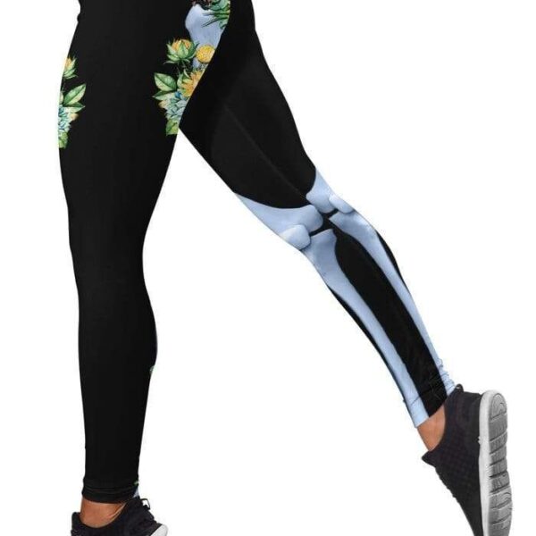 Cute sunflower Full-print Leggings HD-GH20256-LEG Leggings 