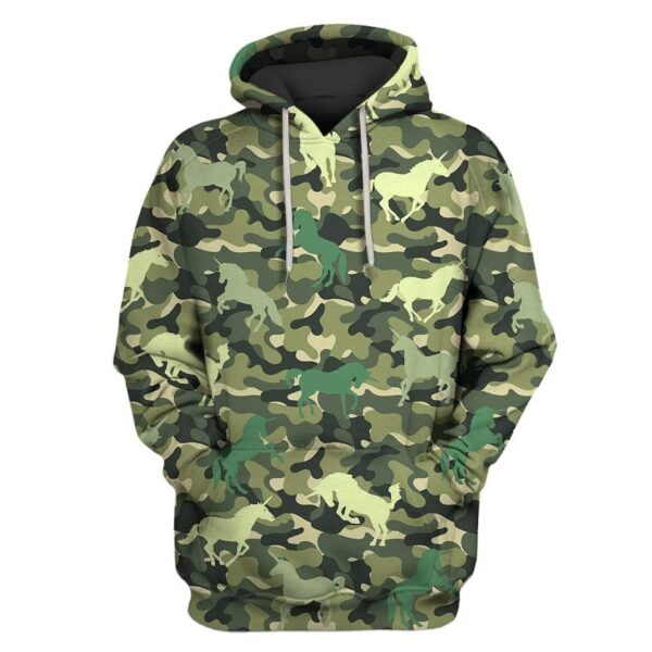 Cute Unicorn Custom T-shirt - Hoodies Apparel HD-GH1106160 3D Custom Fleece Hoodies Hoodie S 