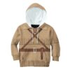 Daniel Boone Custom Hoodie Apparel HD-TA2091902K Kid 3D Apparel Kid Hoodie 2XS/3-4