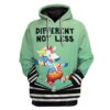 Different Not Less Custom T-Shirts Hoodies Apparel HD-QM0402203 3D Custom Fleece Hoodies Hoodie S