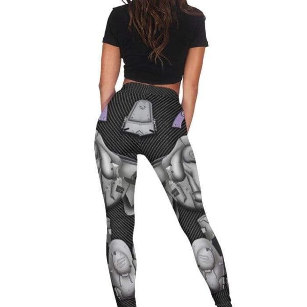 Digital Printing Robot Full-print Leggings HD-GH20242-LEG Leggings 