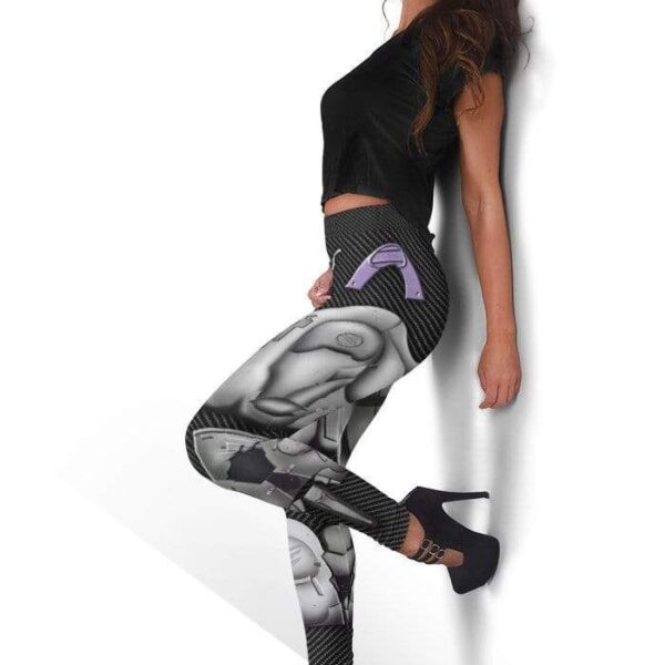 Digital Printing Robot Full-print Leggings HD-GH20242-LEG Leggings 